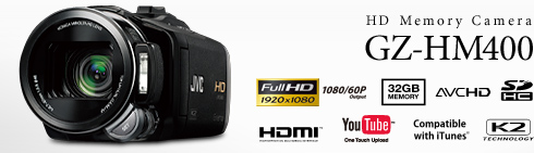 HD Memory Camera GZ-HM400